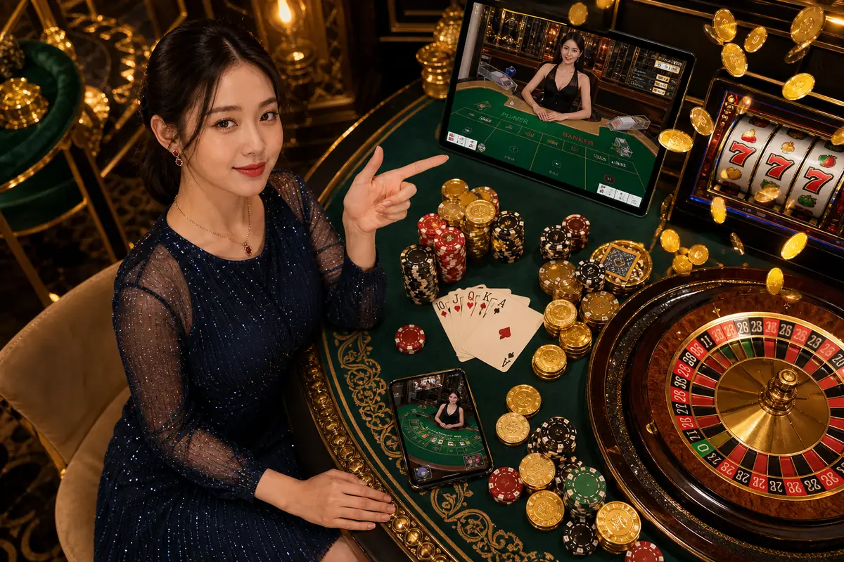 pk77 အွန်လိုင်းကာစီနို Live Dealer ဂိမ်းများ